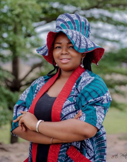 African Kimono with cap